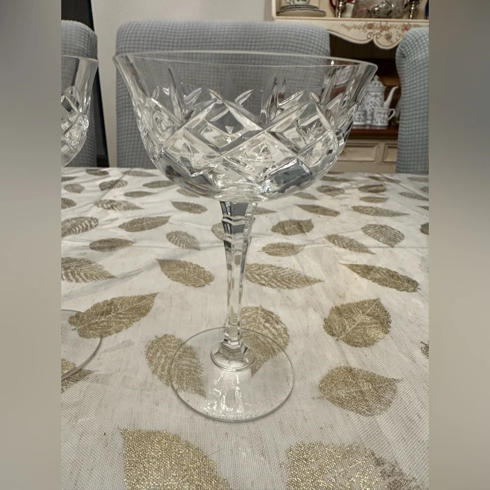 Vintage Mikasa, Dorset champagne / coupe glasses Set of Two excellent condition